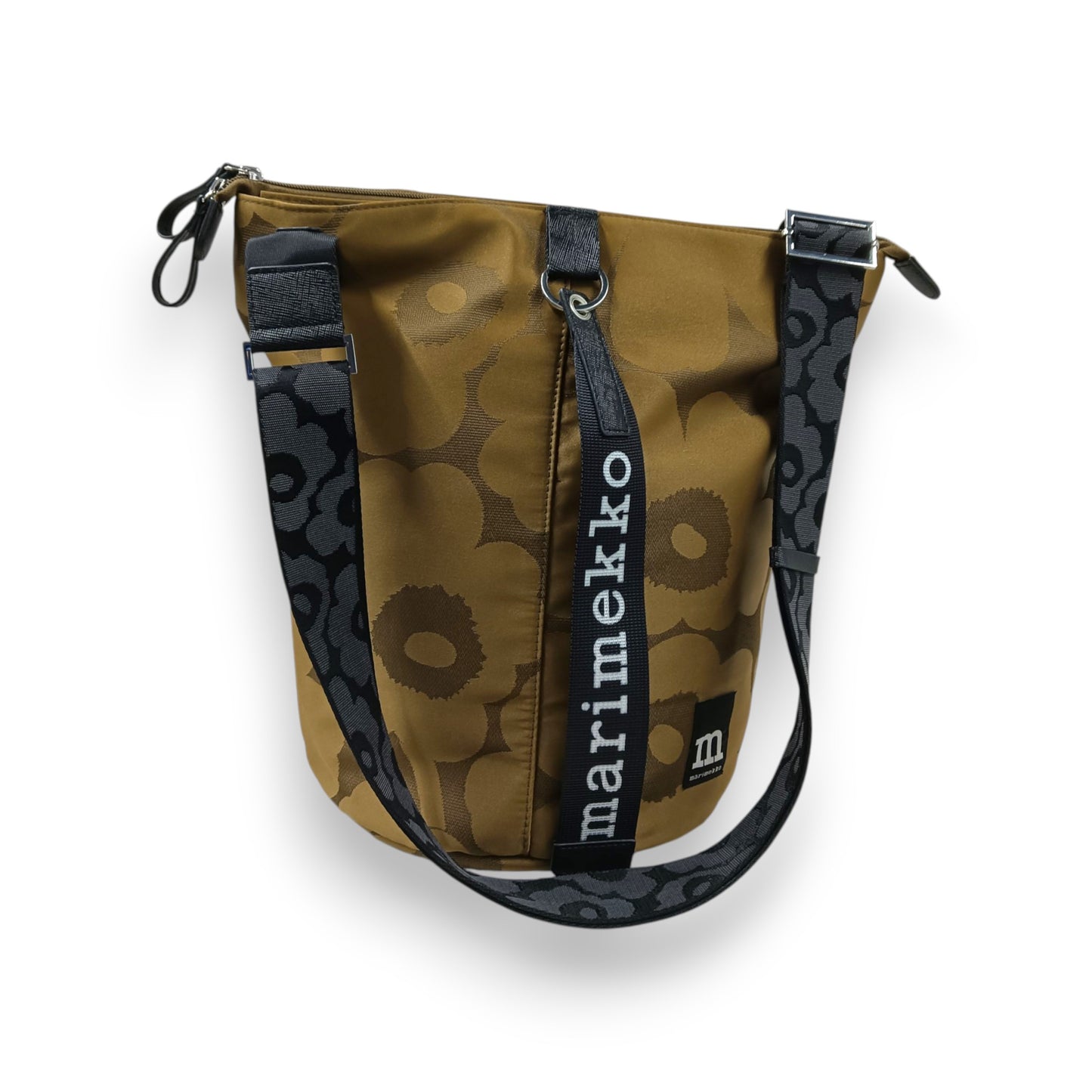 Marimekko Shoulder Bag Rank (A) Green all day Bucket unikko
