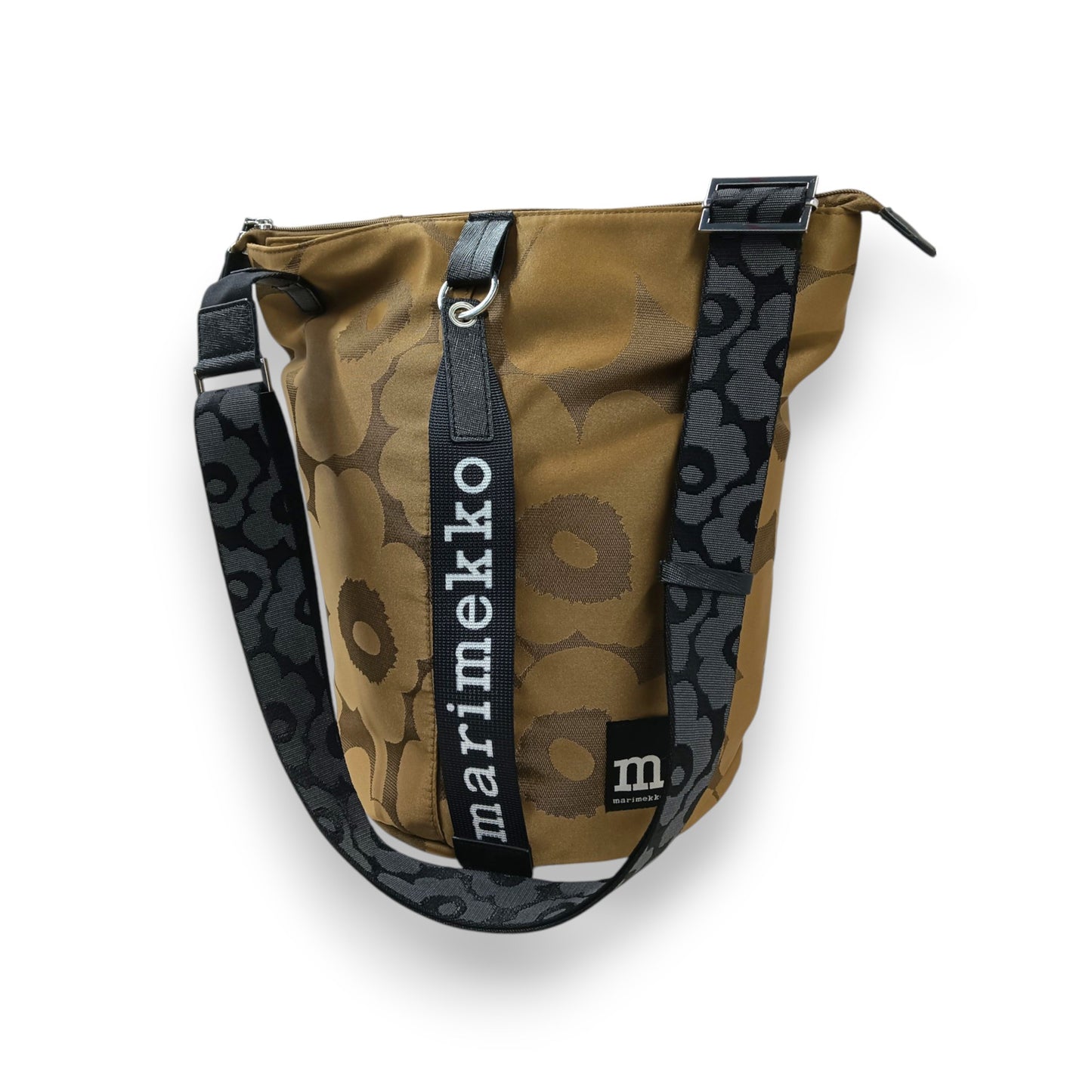Marimekko Shoulder Bag Rank (A) Green all day Bucket unikko