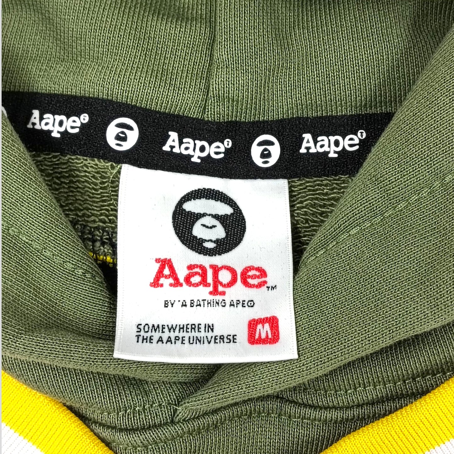 AAPE BY A BATHING APE Hoodie Size M Mens Navy Rank (B) AAPSWM3875XXI