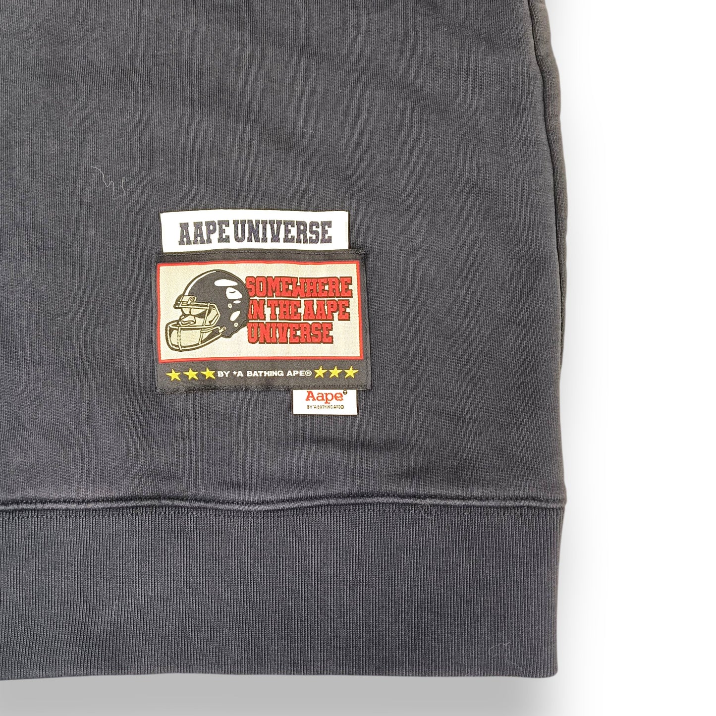 AAPE BY A BATHING APE Hoodie Size M Mens Navy Rank (B) AAPSWM3875XXI