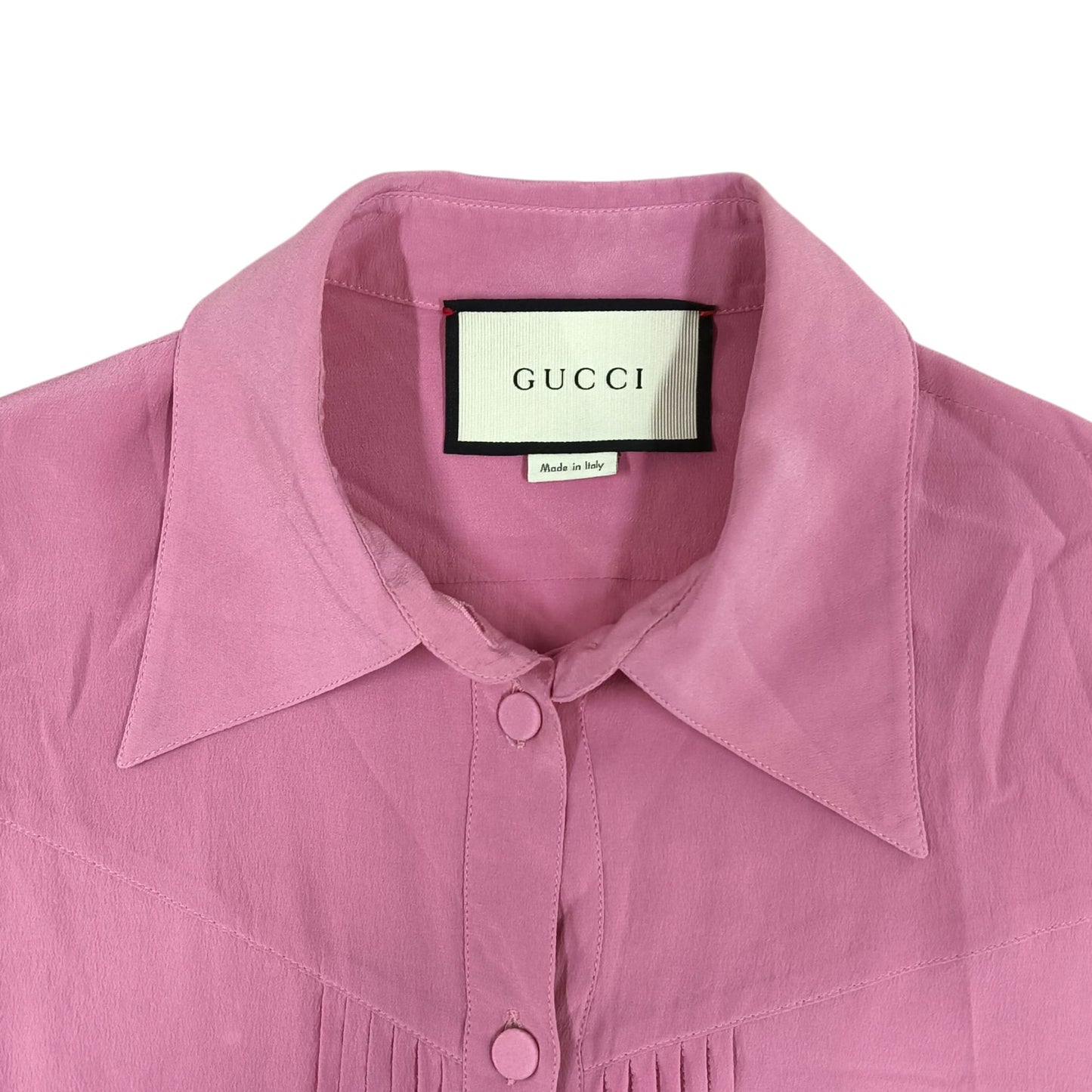 GUCCI Shirt Size 42 Lady's Pink Rank (B) 471245 Z605B