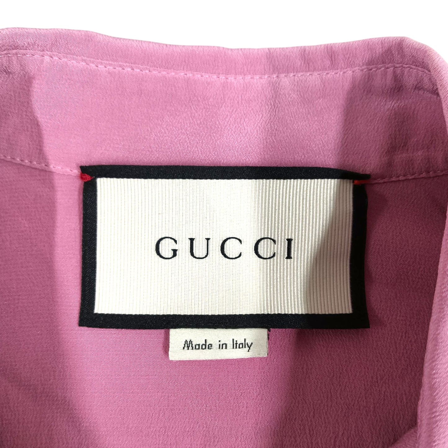 GUCCI Shirt Size 42 Lady's Pink Rank (B) 471245 Z605B