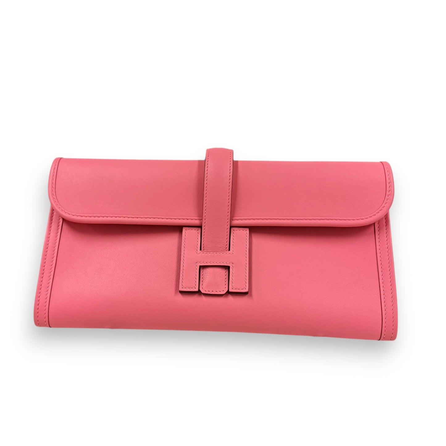 HERMES Clutch Bag CCT011AY Rank (A) Pink