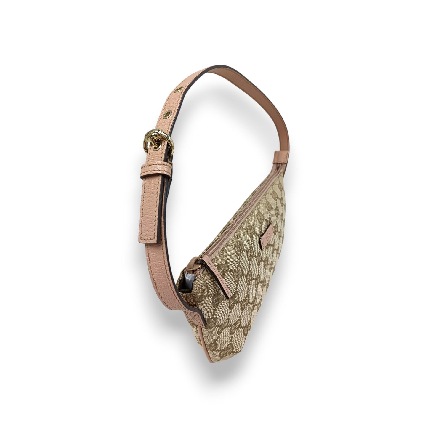 GUCCI Handbag 190393 Rank (BC) Brown/Pink Damage 497717