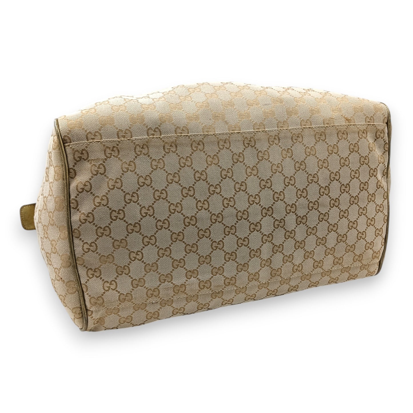 GUCCI Boston Bag 153240 491404 Rank (BC) Beige Damage/Stain
