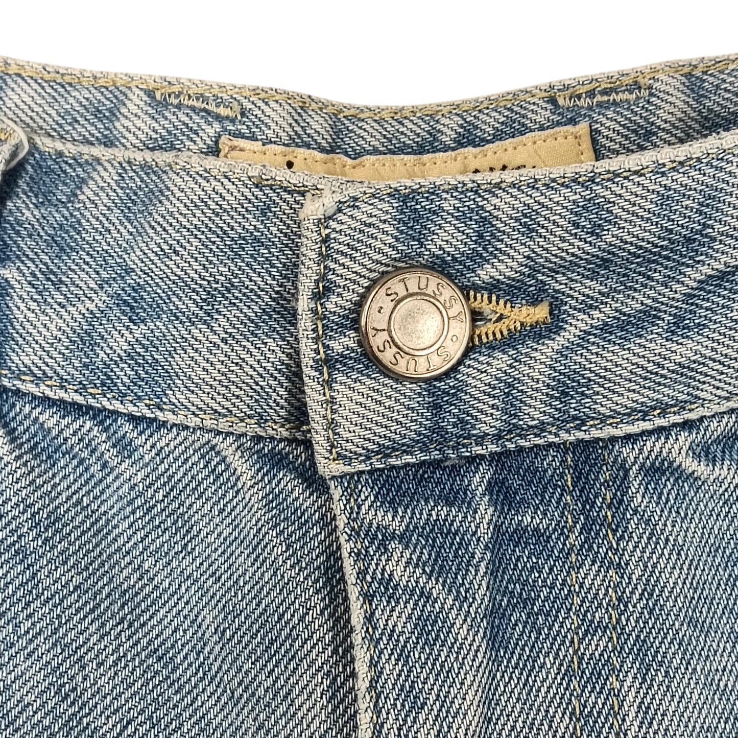 Stussy Denim Pants Size 28 Mens Sky Blue 116500
