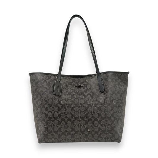 COACH Tote Bag CV976 Rank (A) Black
