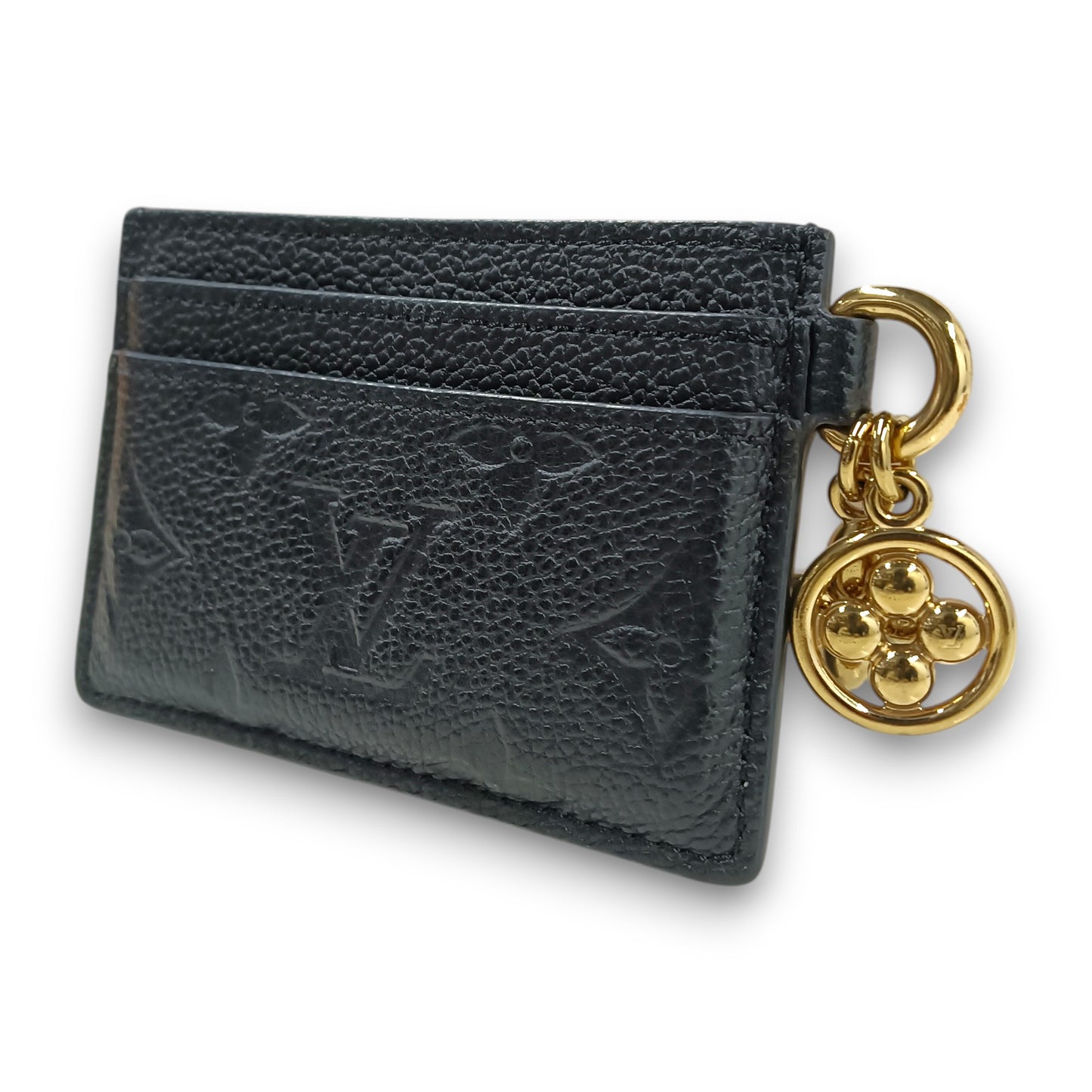 LOUIS VUITTON Card Case M82132 Rank (A) Black/Gold *NFC
