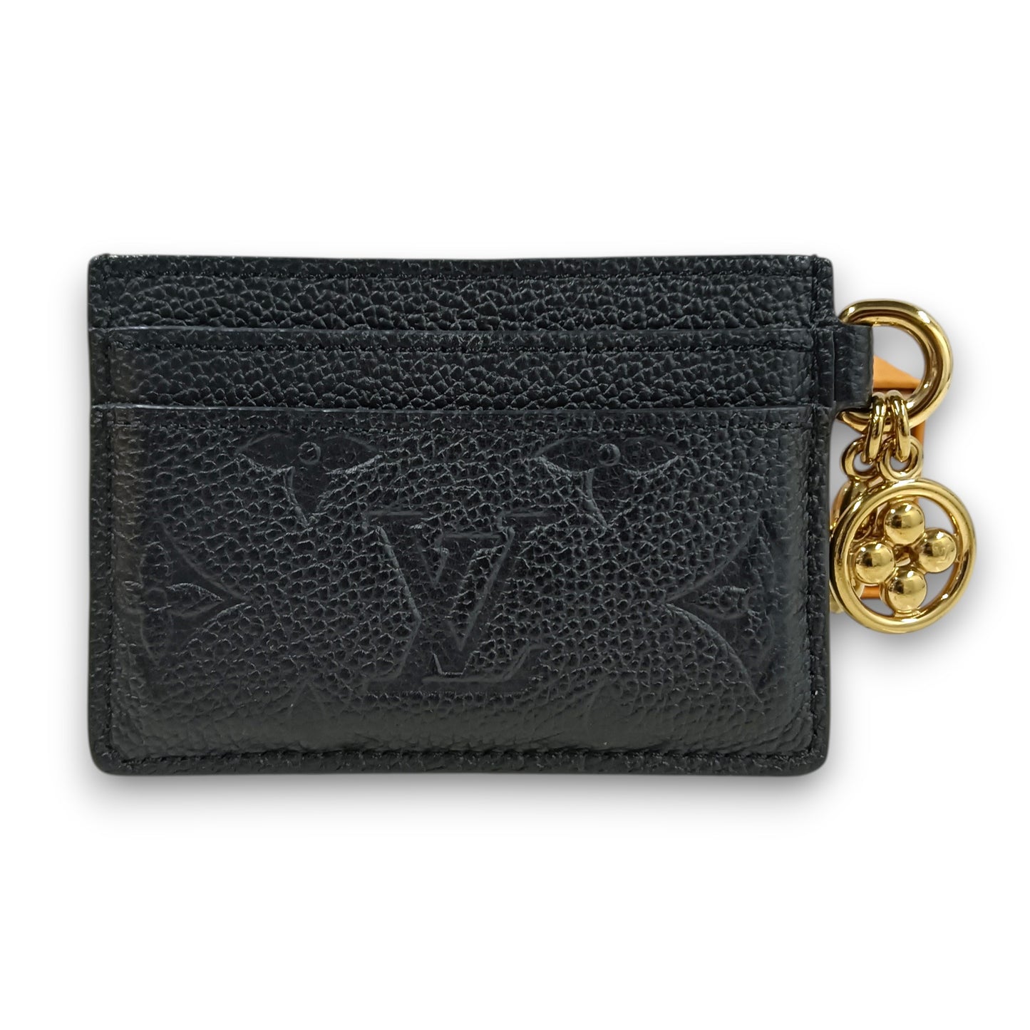 LOUIS VUITTON Card Case M82132 Rank (A) Black/Gold *NFC