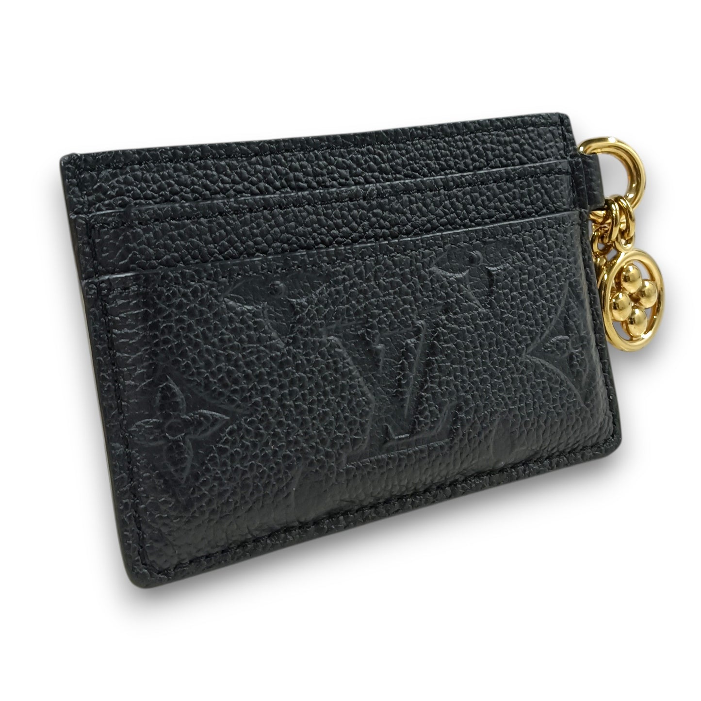 LOUIS VUITTON Card Case M82132 Rank (A) Black/Gold *NFC