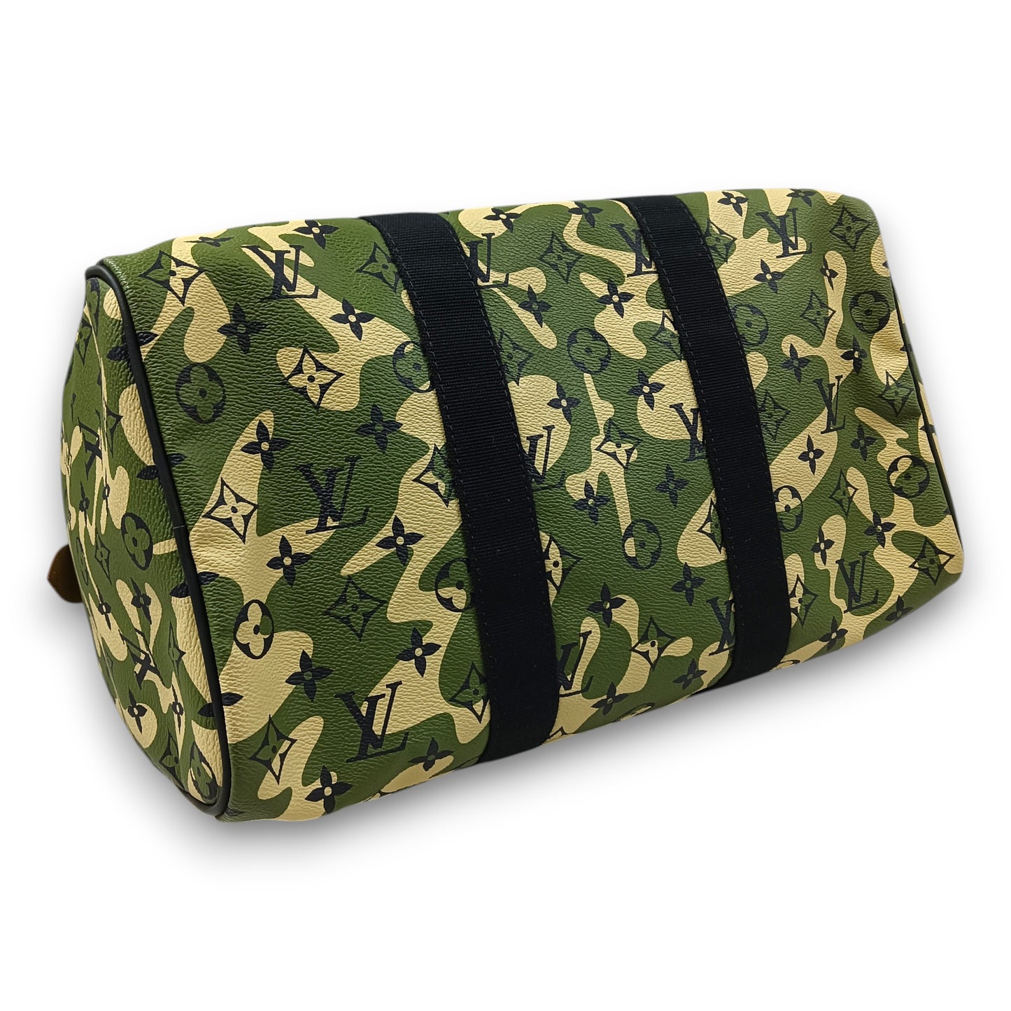 LOUIS VUITTON Handbag Monogram M95773 Rank (B) Green AA2078 Takashi Murakami