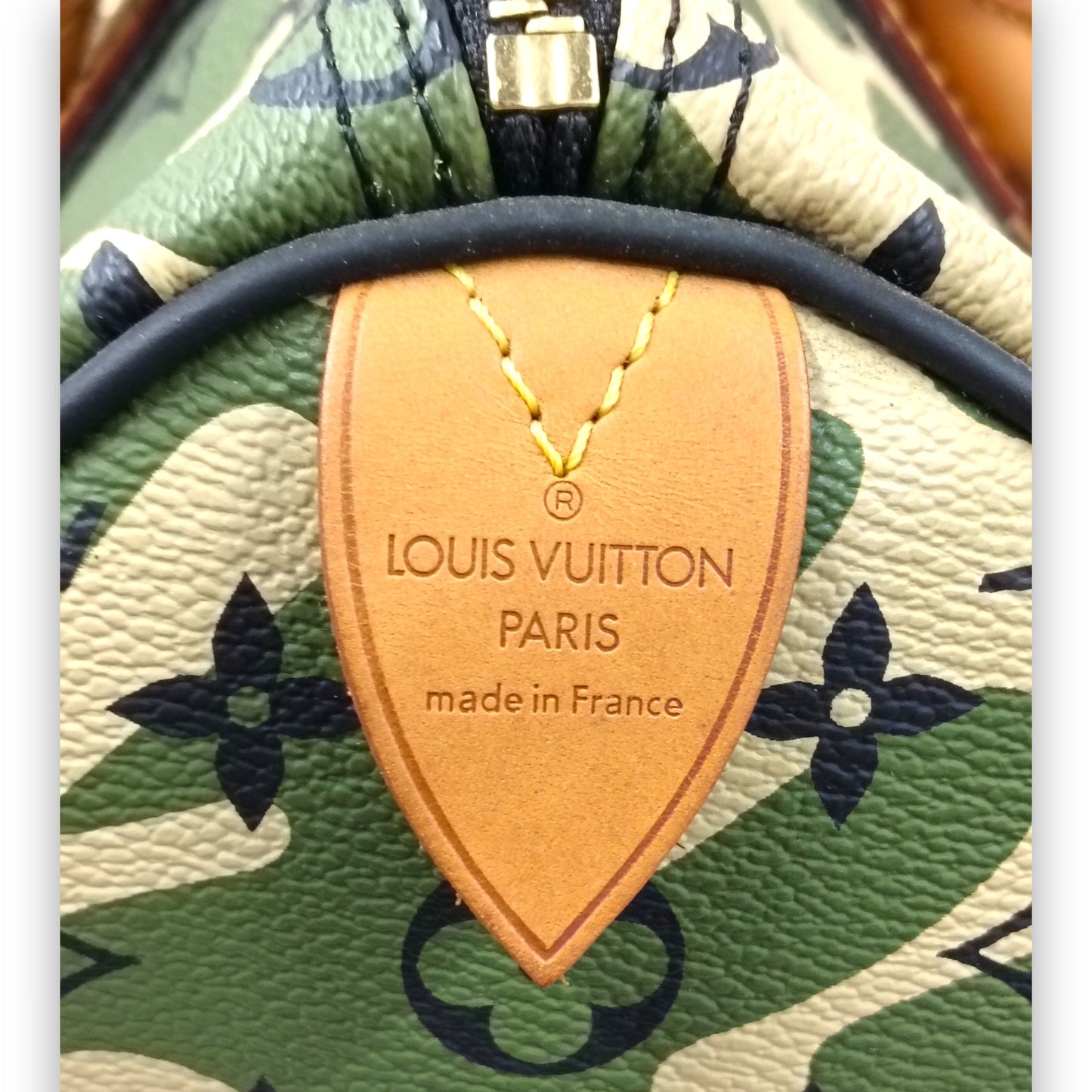 LOUIS VUITTON Handbag Monogram M95773 Rank (B) Green AA2078 Takashi Murakami