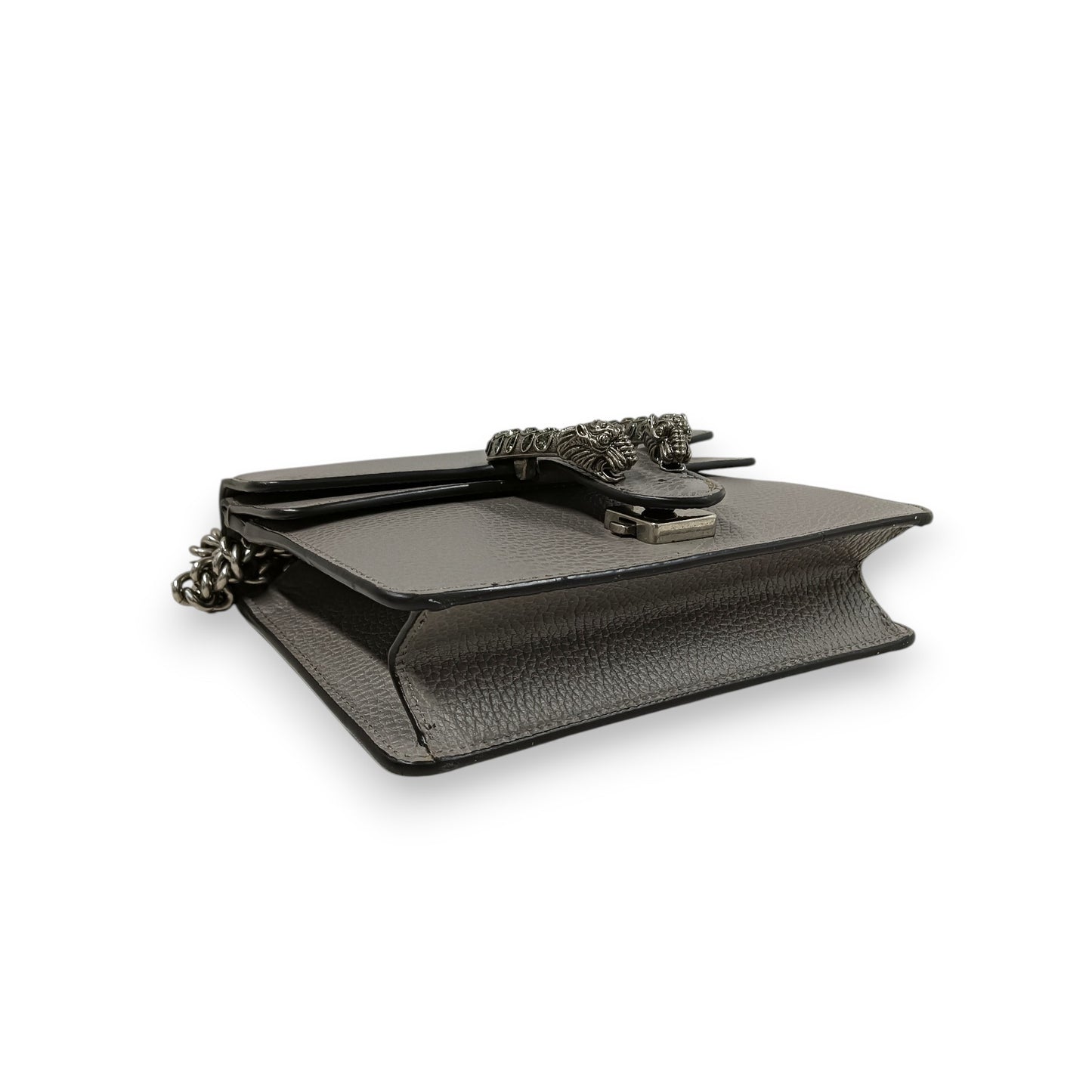 GUCCI Shoulder Bag 421970 493075 Rank(B) Gray Stain