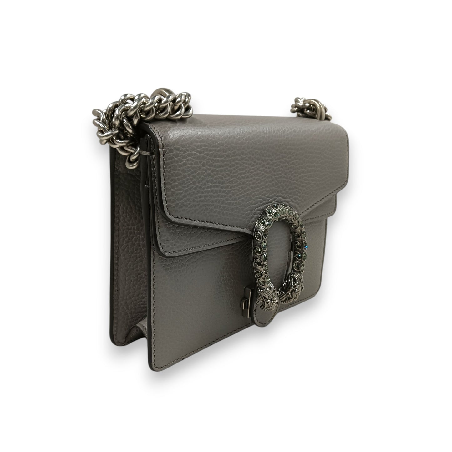 GUCCI Shoulder Bag 421970 493075 Rank(B) Gray Stain