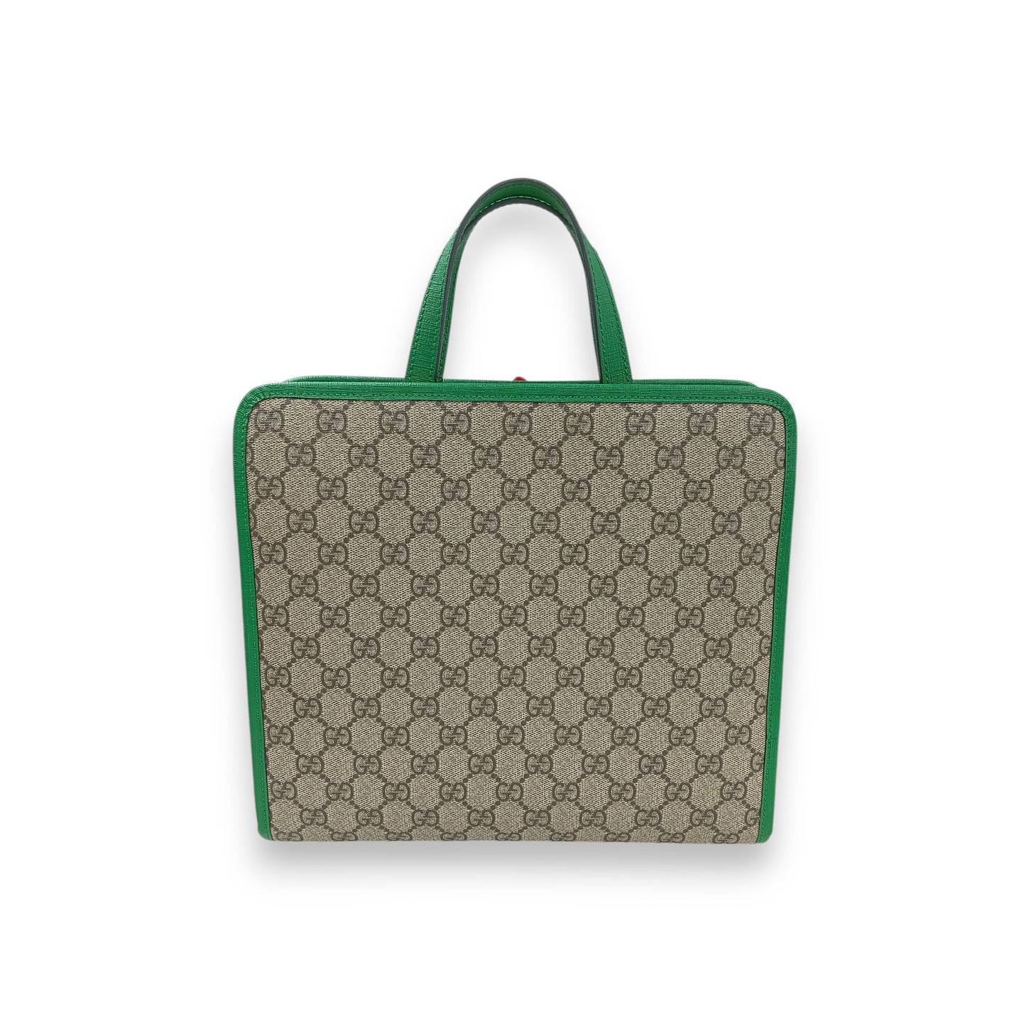GUCCI Handbag 605662 Rank(B) Brown/Green