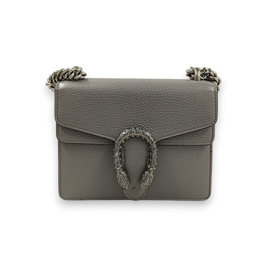 GUCCI Shoulder Bag 421970 493075 Rank(B) Gray Stain