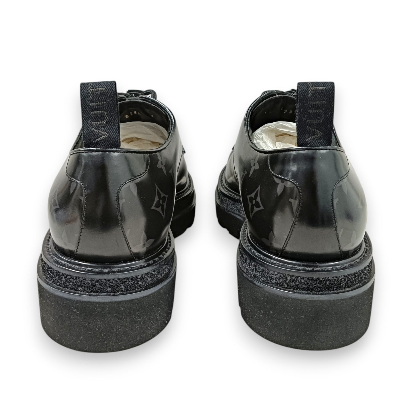 LOUIS VUITTON Boots Size 9 Mens Black Rank (B) DI 0280