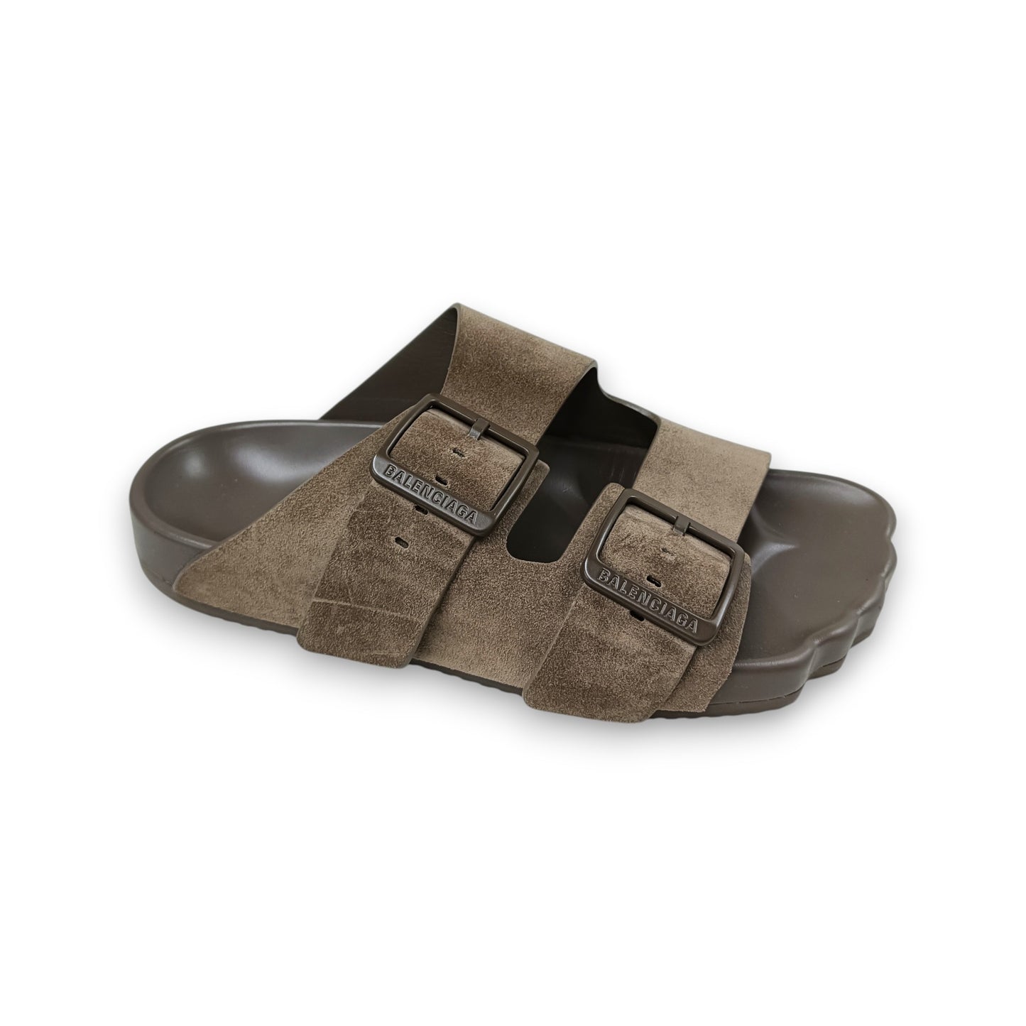 BALENCIAGA Sunday Sandal 39 Mens Brown Rank (B) Scratch 761342