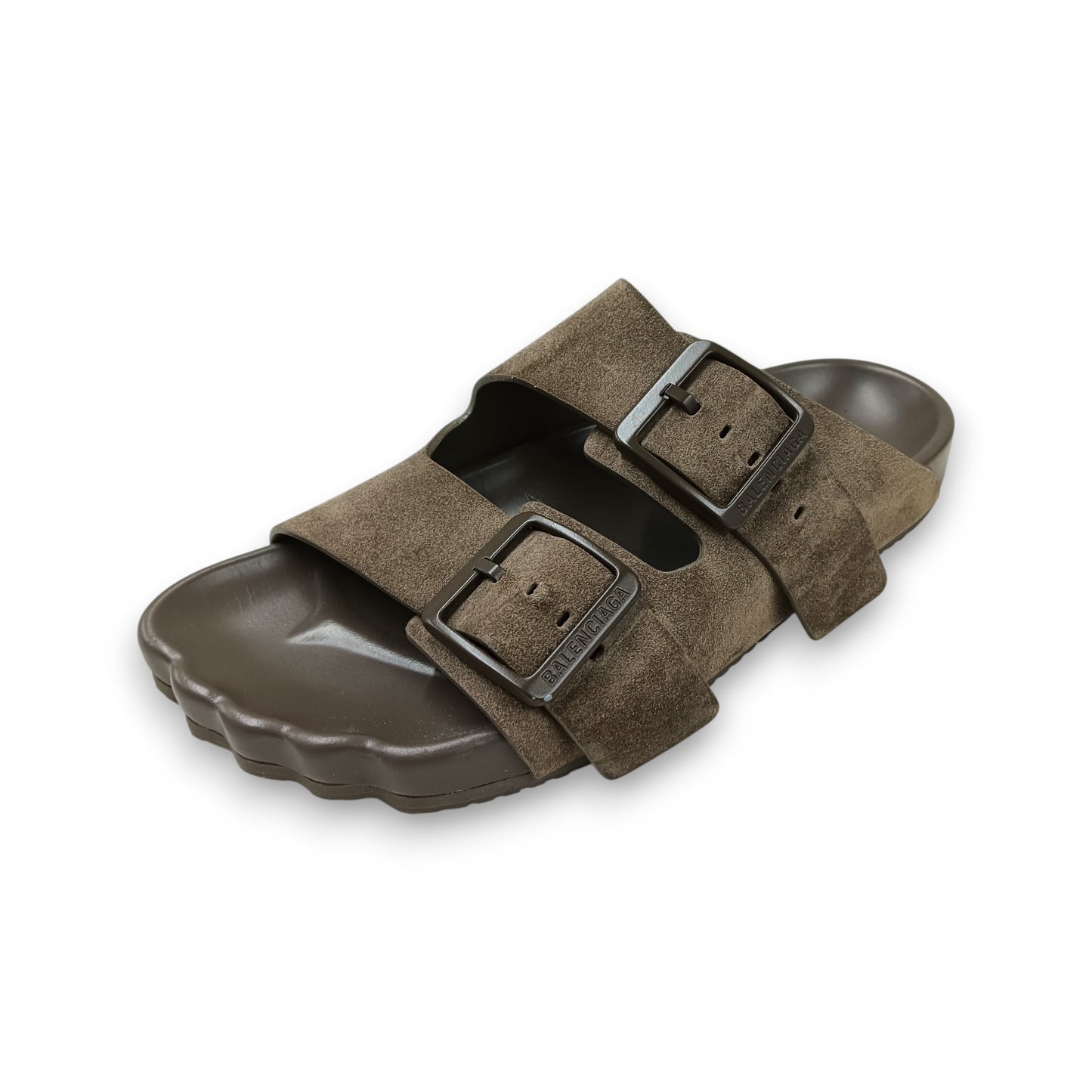 BALENCIAGA Sunday Sandal 39 Mens Brown Rank (B) Scratch 761342