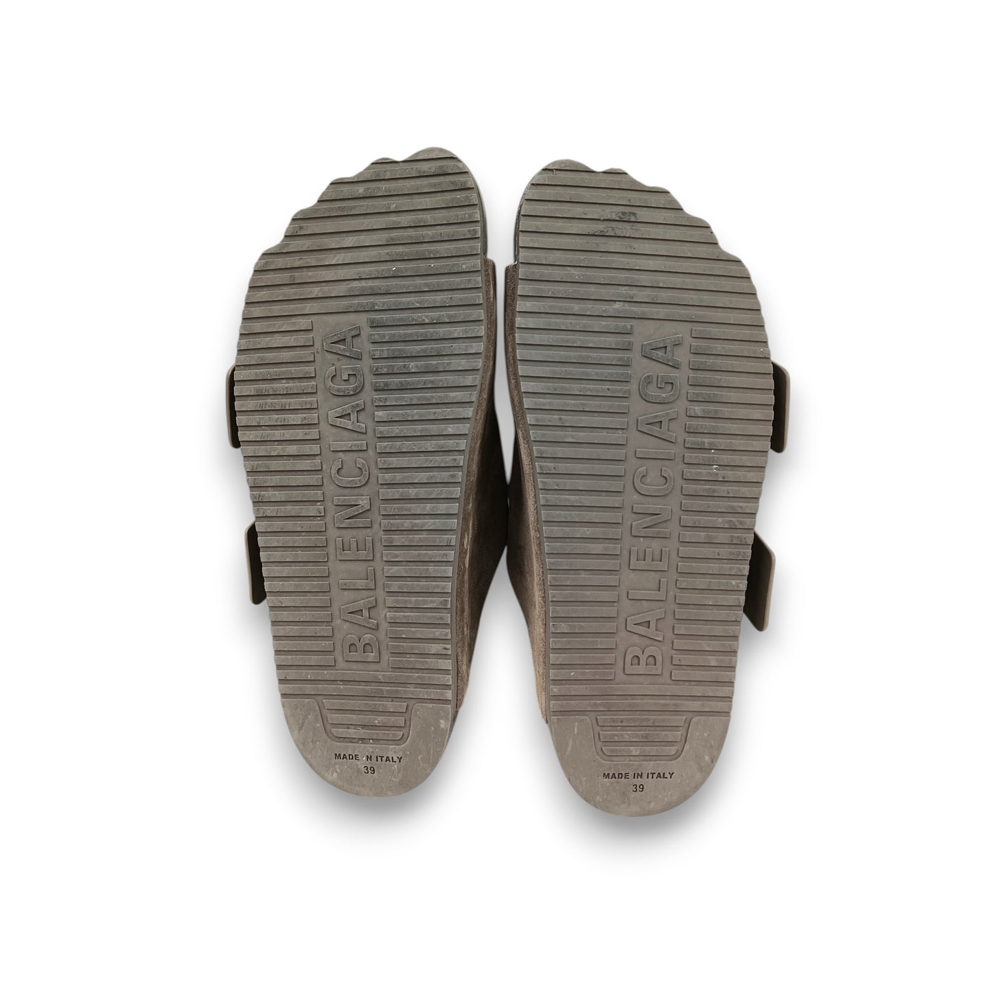 BALENCIAGA Sunday Sandal 39 Mens Brown Rank (B) Scratch 761342