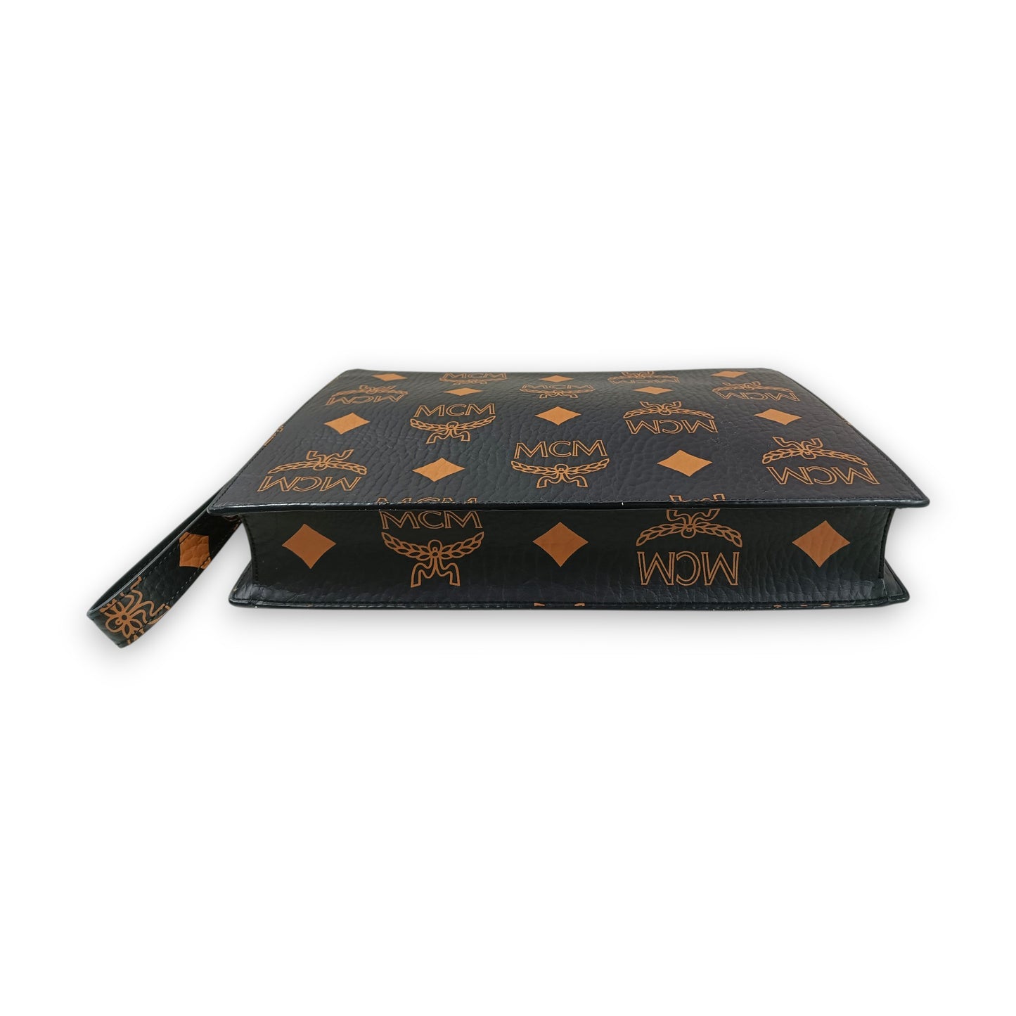 MCM Clutch Bag MXZDATA01BK001 Rank (A) Black