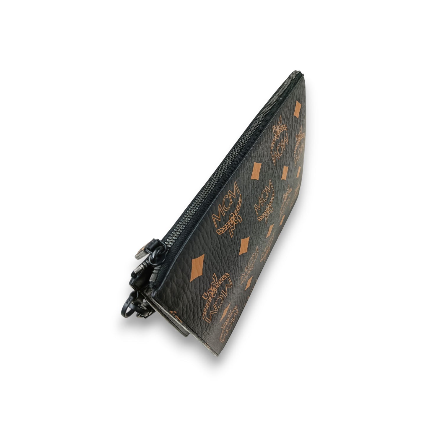 MCM Clutch Bag MXZDATA01BK001 Rank (A) Black