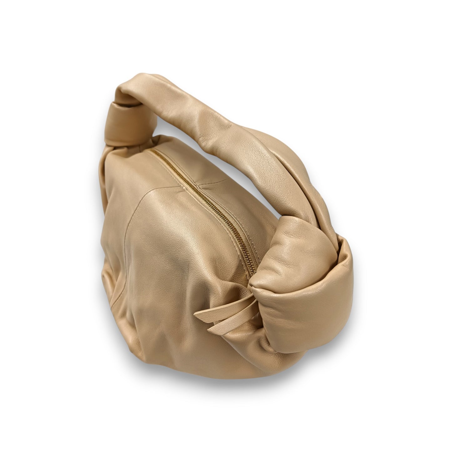 BOTTEGA VENETA Handbag P01864407E Rank (B) Beige Double Knot