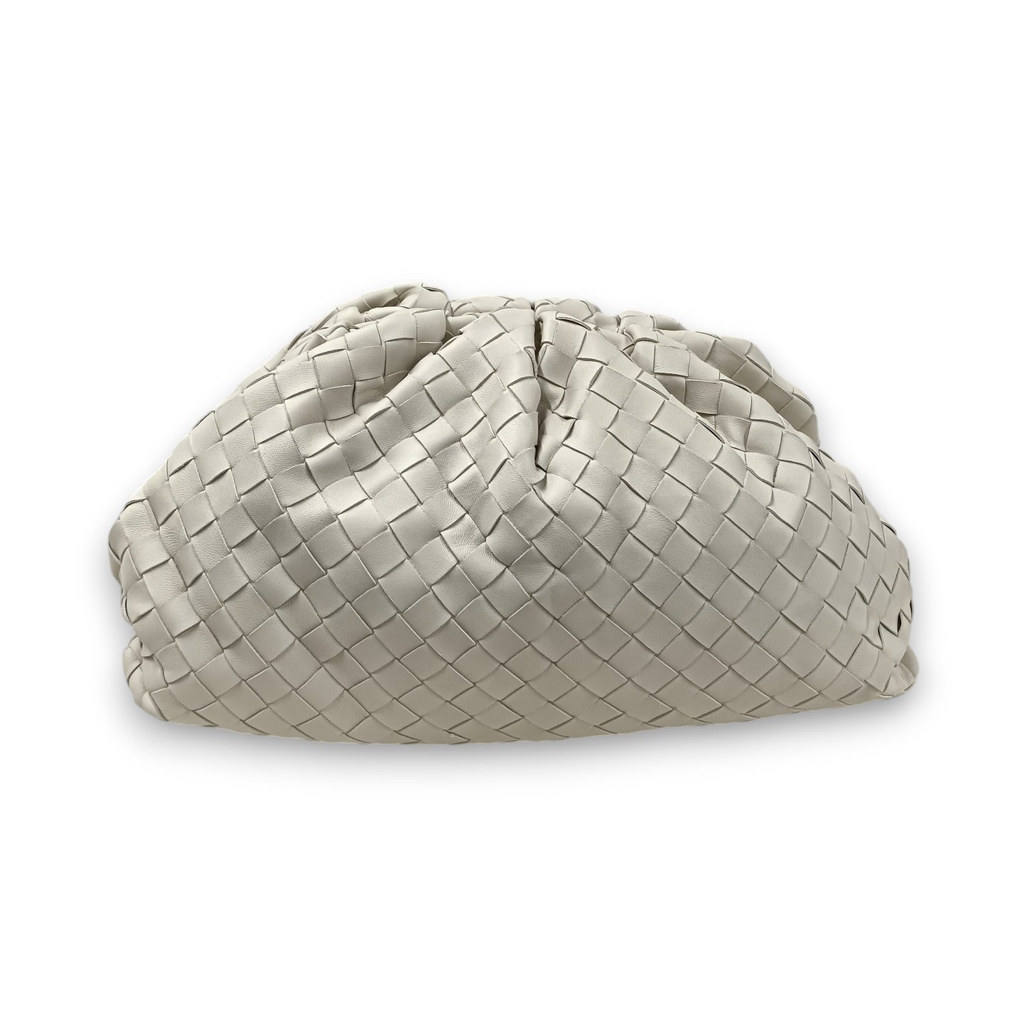 BOTTEGA VENETA Clutch Bag Rank (B) White B08429808X