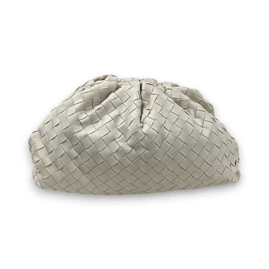 BOTTEGA VENETA Clutch Bag Rank (B) White B08429808X