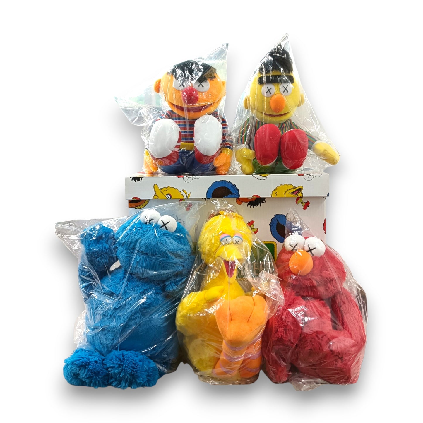 Doll Unused Item KAWS Sesame Street - UNIQLO SET