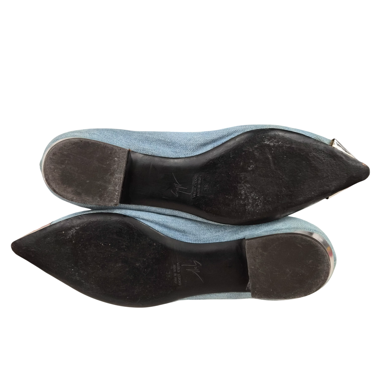 GIUSEPPE ZANOTTI Pumps SIZE 39 Lady's Blue Rank(B)