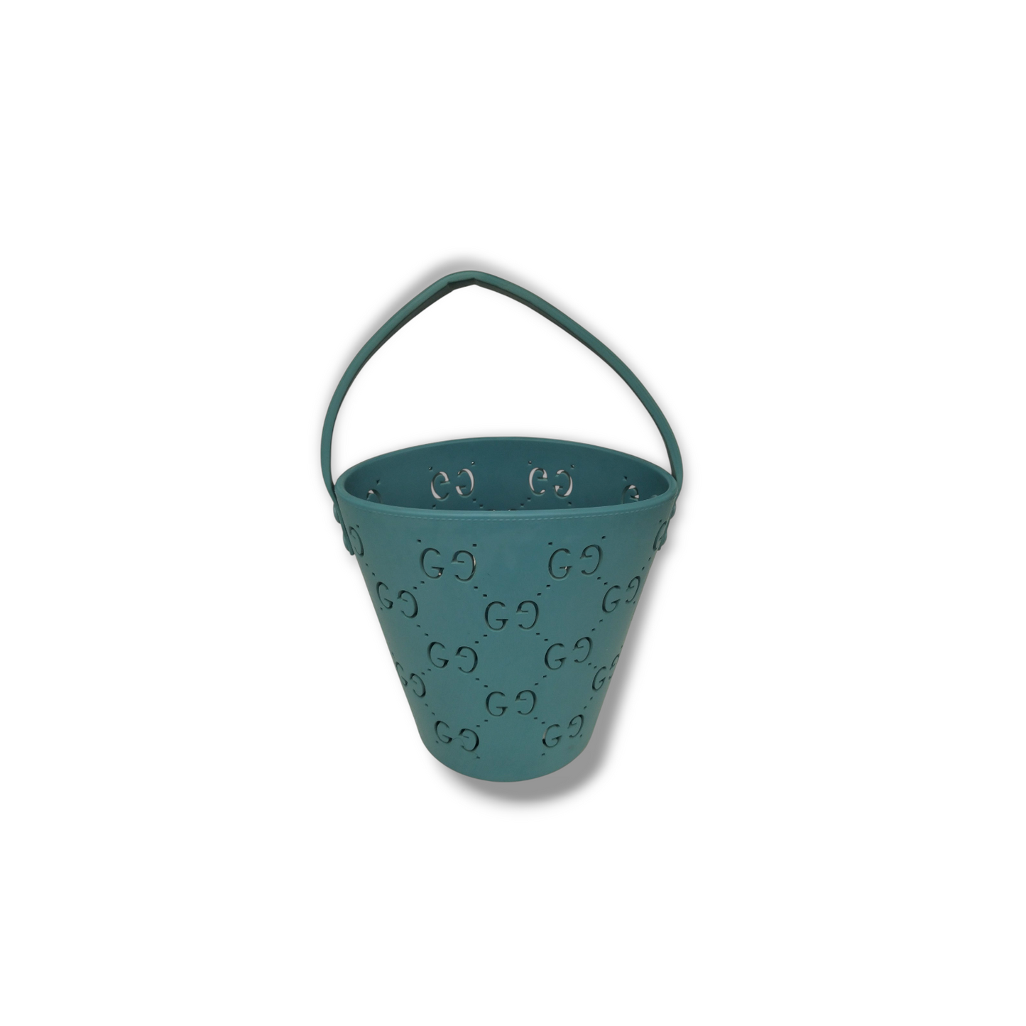 GUCCI BUCKET BAG 723051 BLUE STICKY RANK (BC)