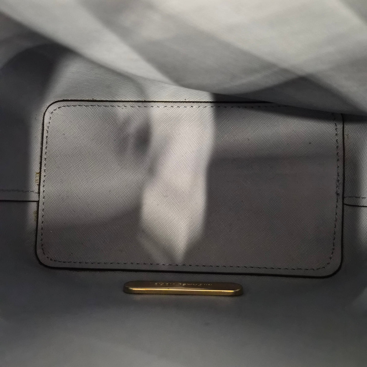MICHAEL KORS 2WAY Bag 35TOGU2COL Sky Blue Rank(B) Stain
