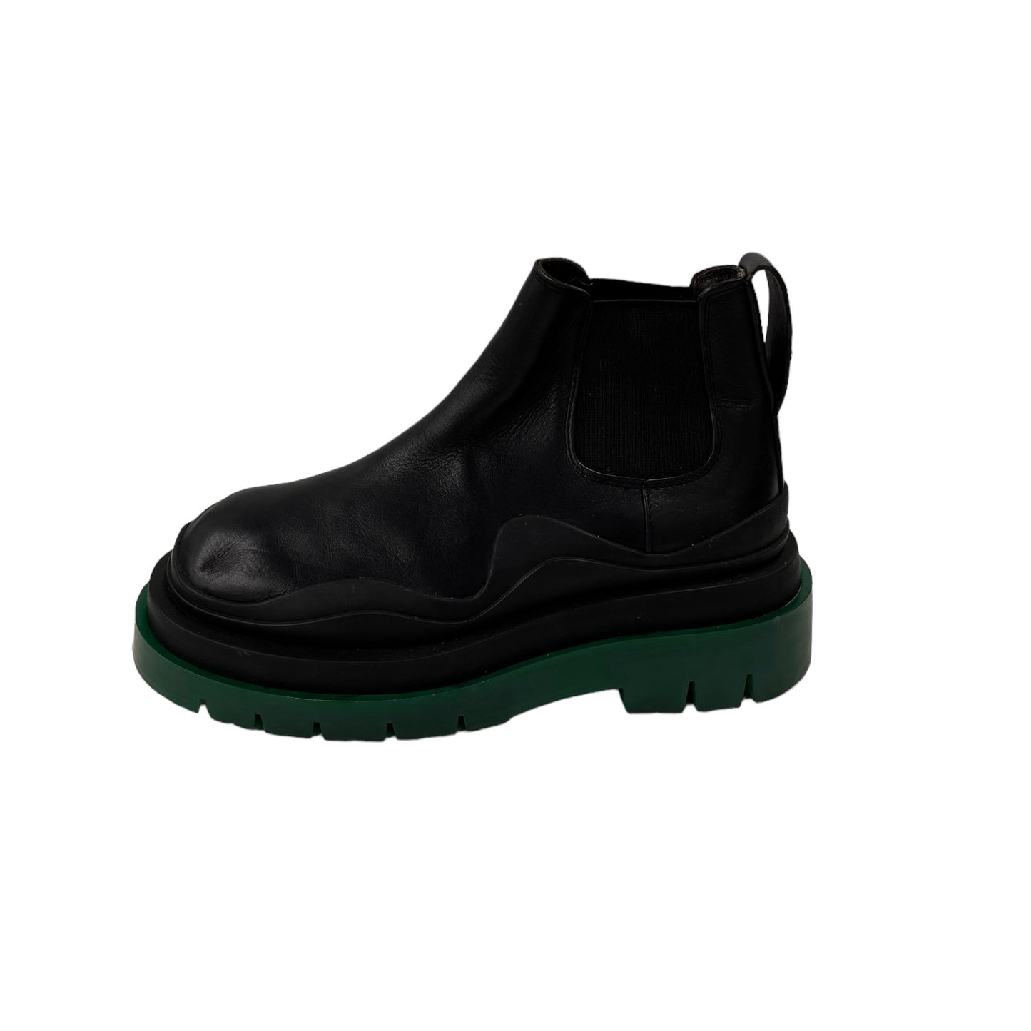 BOTTEGA VENETA Boots 35 ฺBlack/Green Rank B