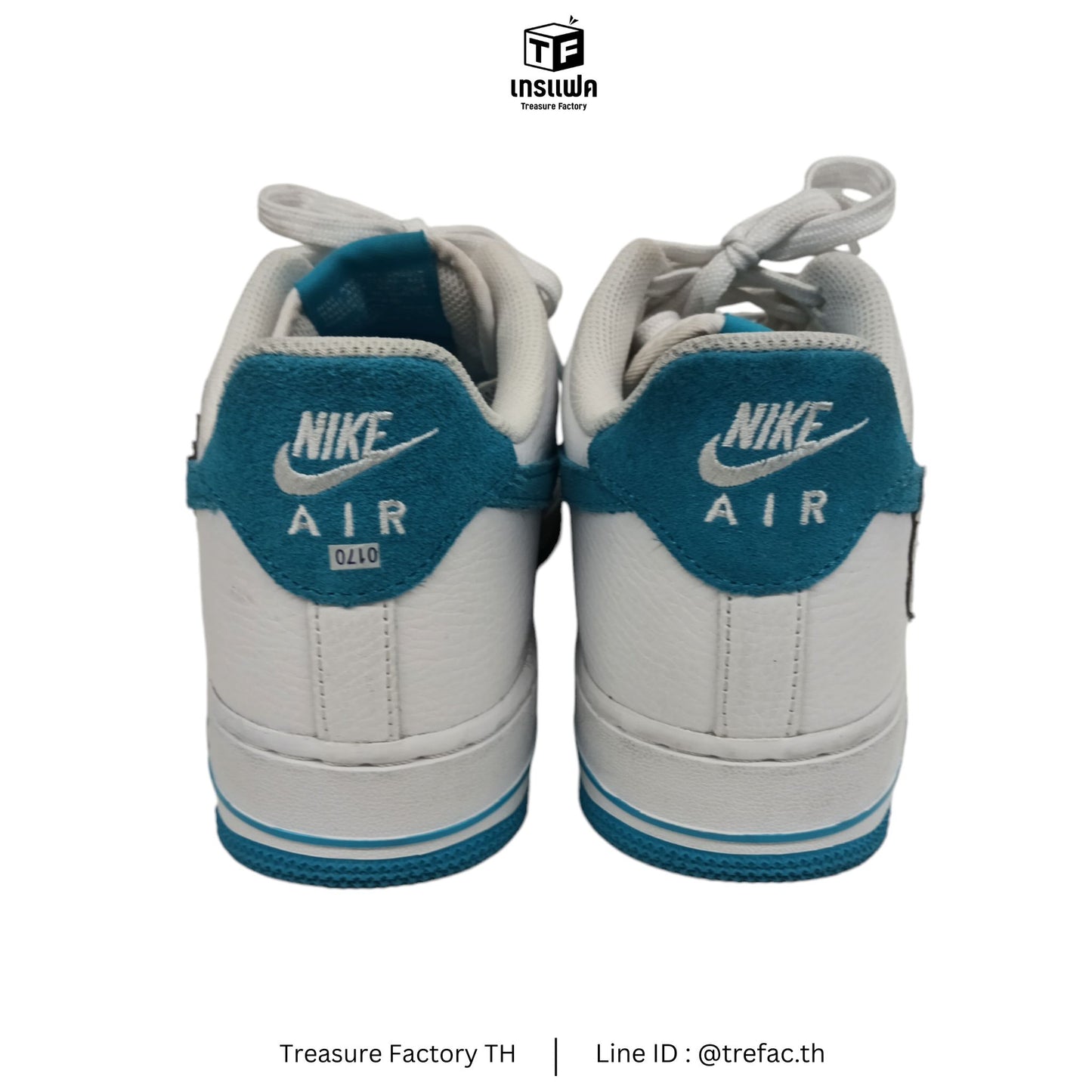NIKE Sneaker 26.5cm DJ7998-100 Lady's White and Blue (Rank A)