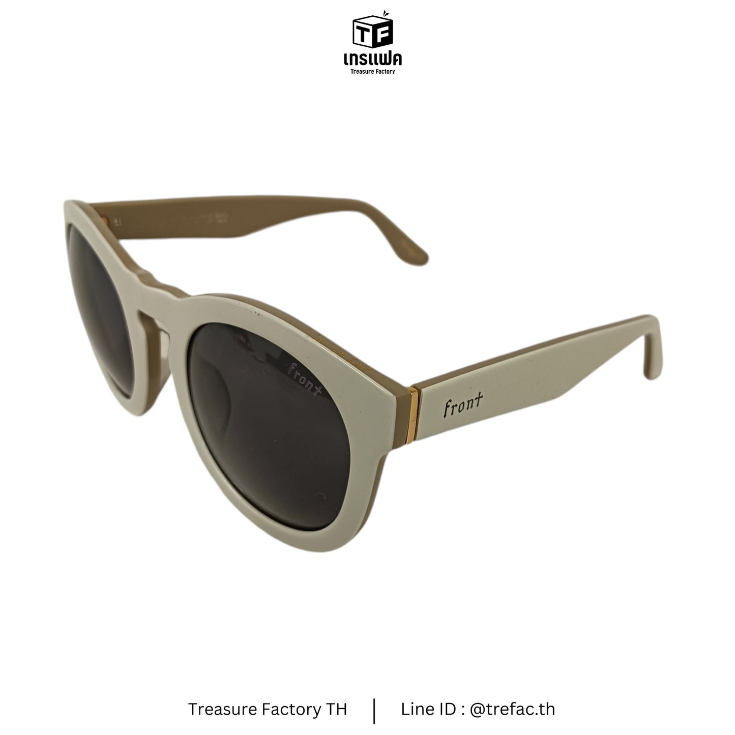 FRONT Sunglasses C02 Beige/Brown