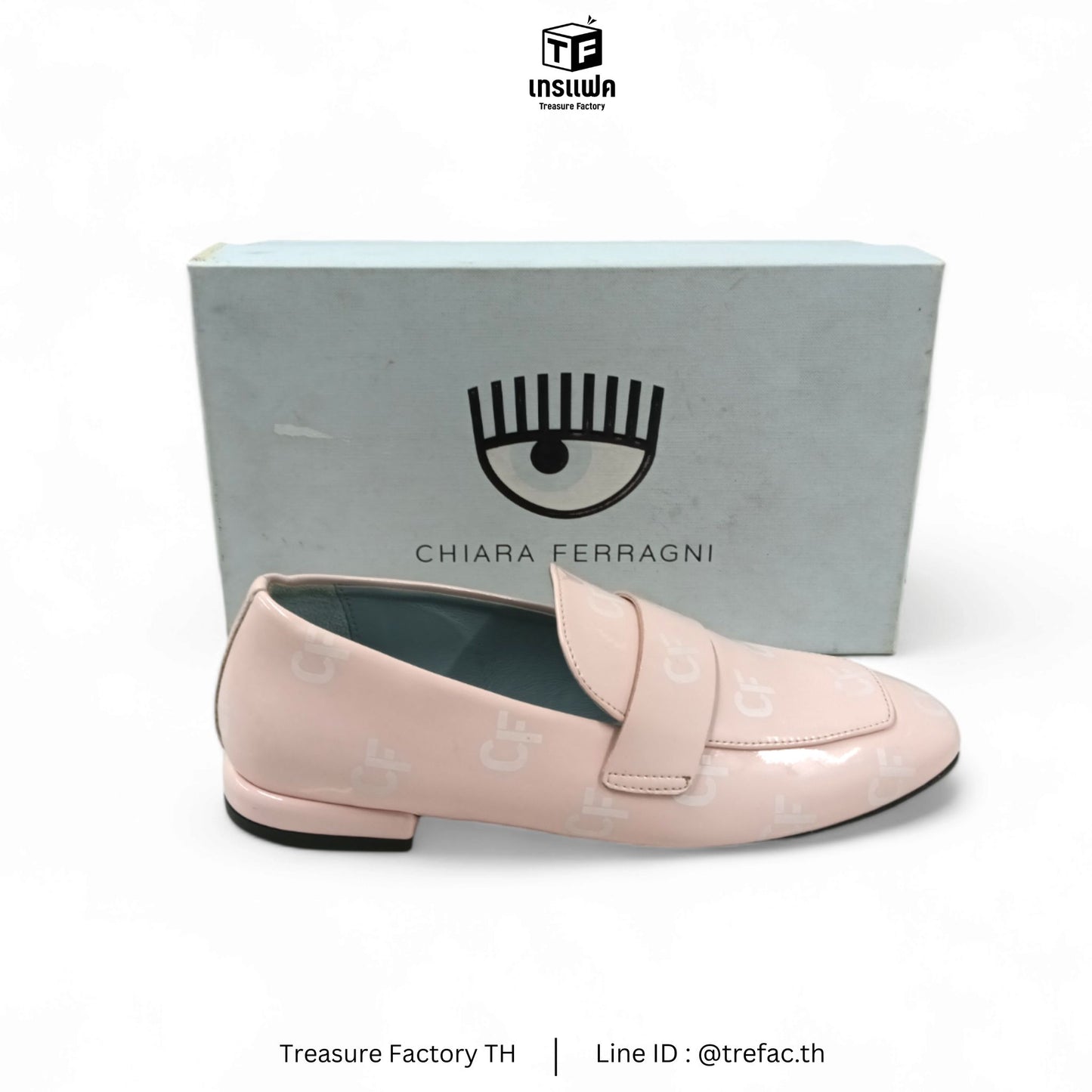 CHIARA FERRAGNI Sandal Size 36 Lady's Pink Stain Rank B