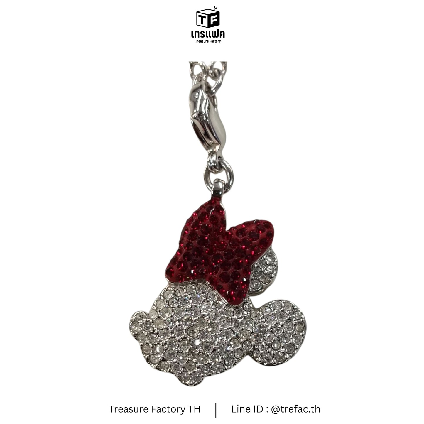SWAROVSKI Necklace Red/Silver Disney