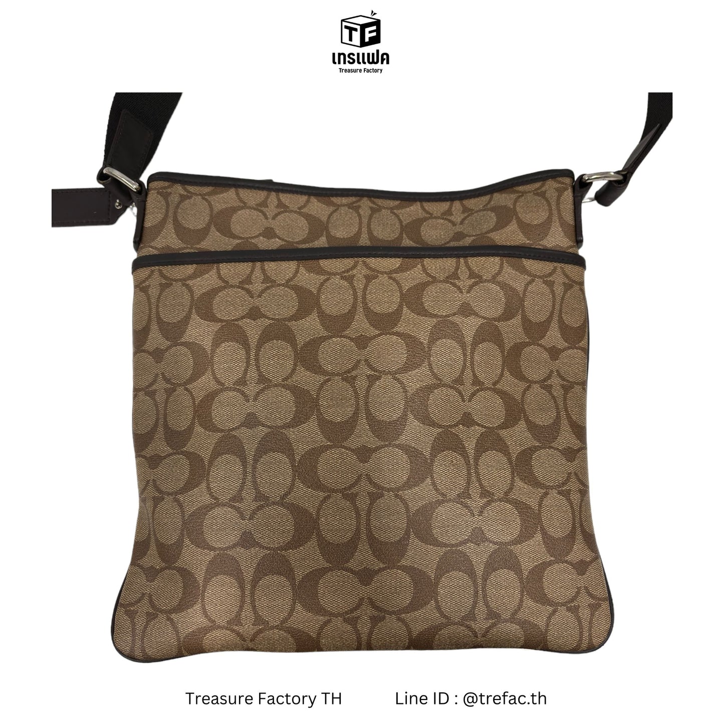 COACH Shoulder Bag Brown F71131