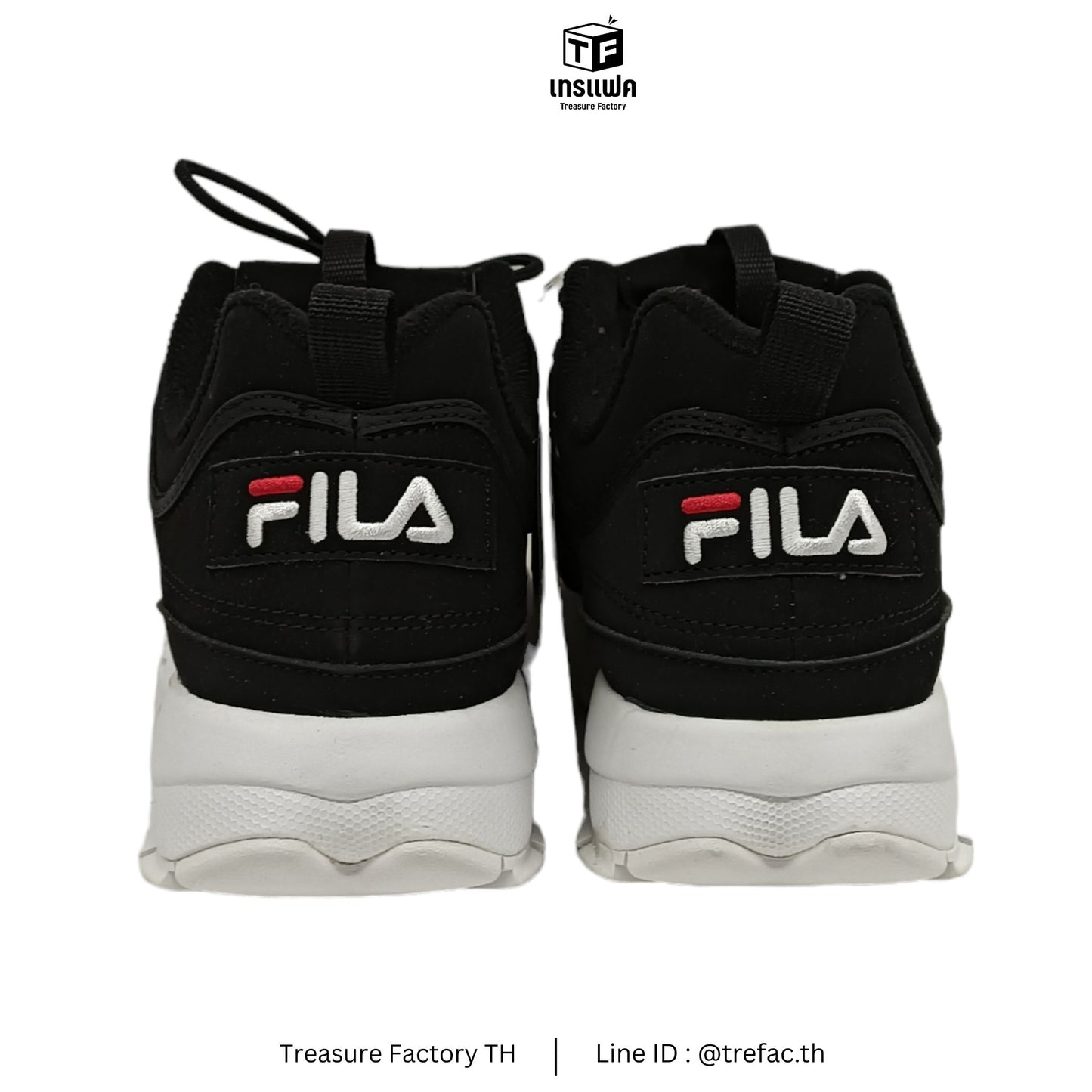 FILA Sneaker 26cm FS1HTA3083X Distruptor2 Lady's Black