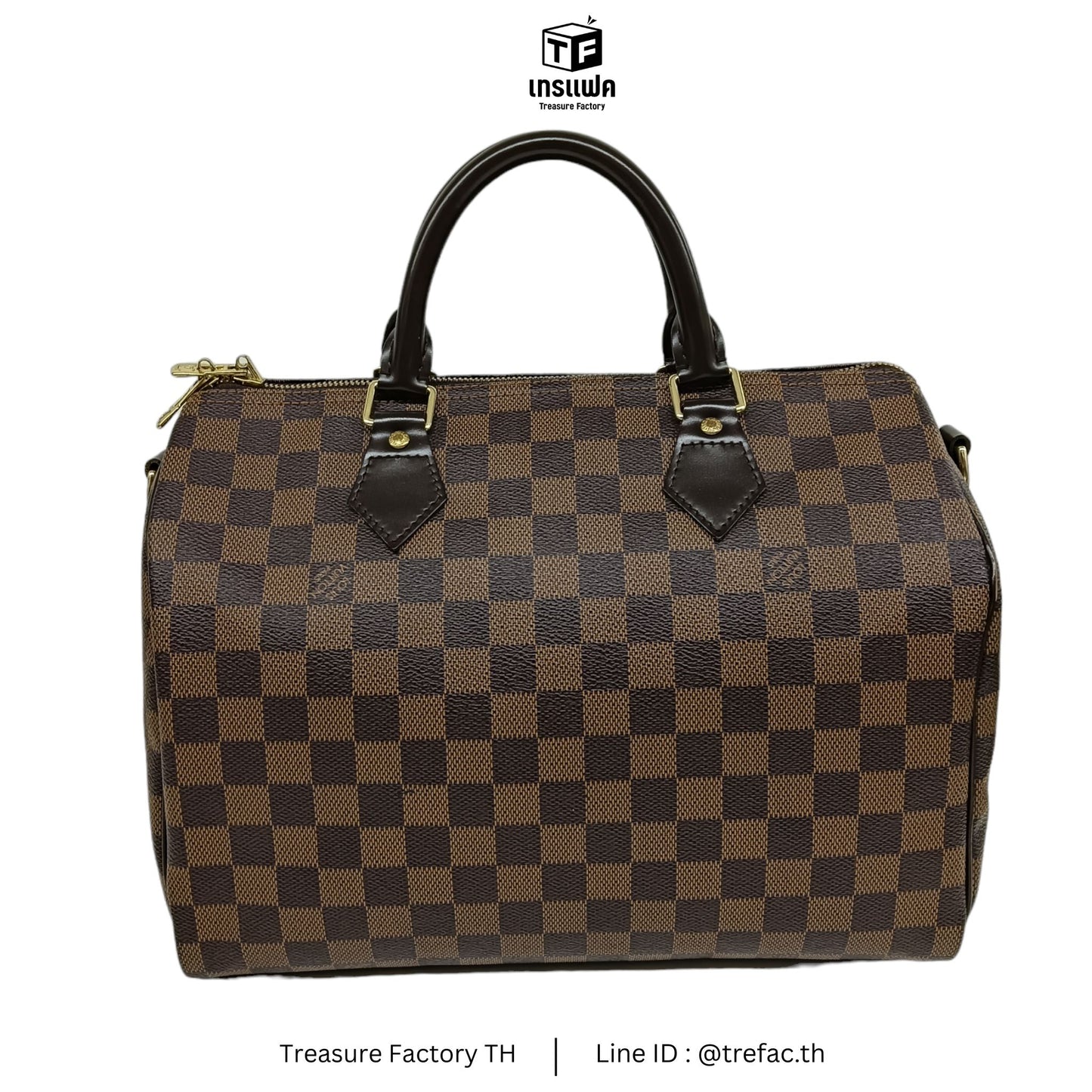 LOUIS VUITTON 2WAY Bag Damier N41367 Brown CT1104 Speedy Bandouliere 30