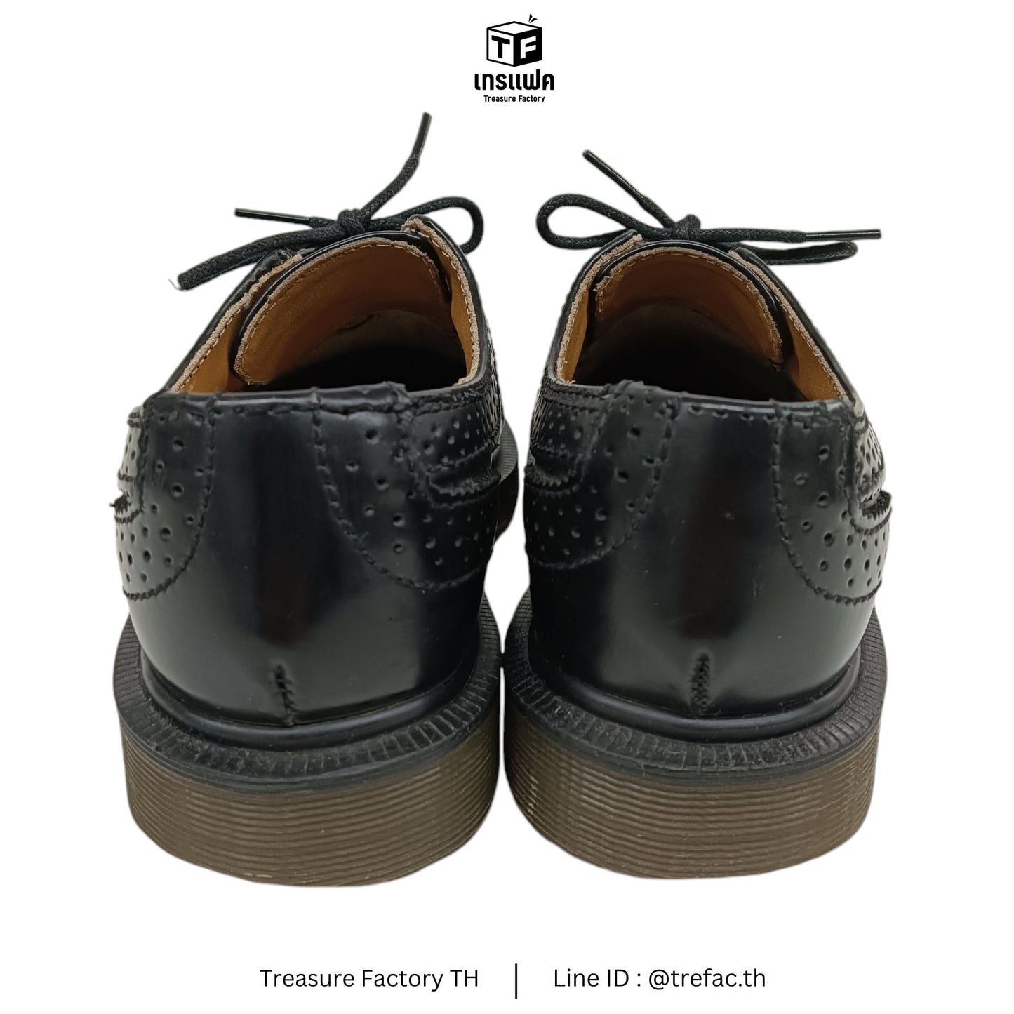 DR.MARTENS Shoes 37  Black Lady's Damage AW004 PC 03 M