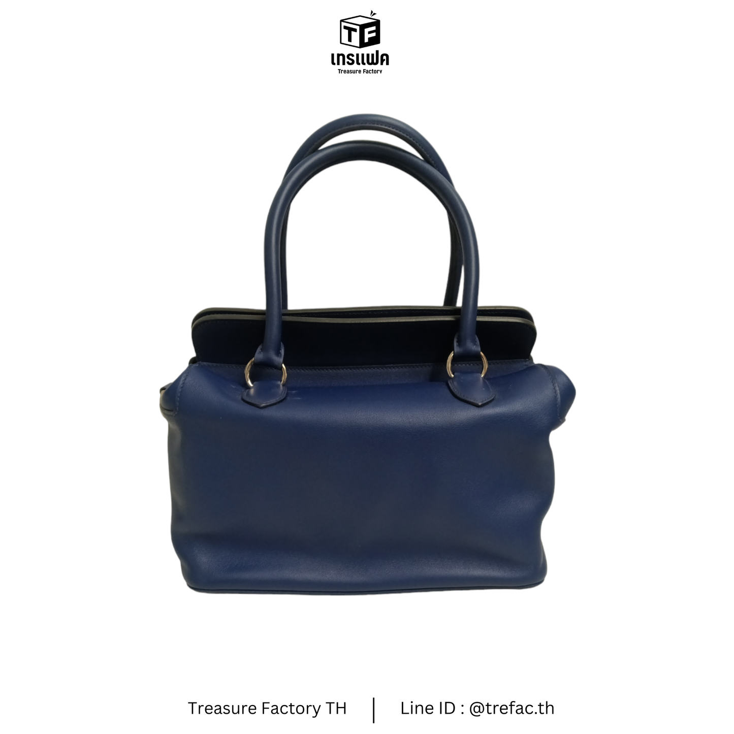 HERMES BAG NAVY R 28E