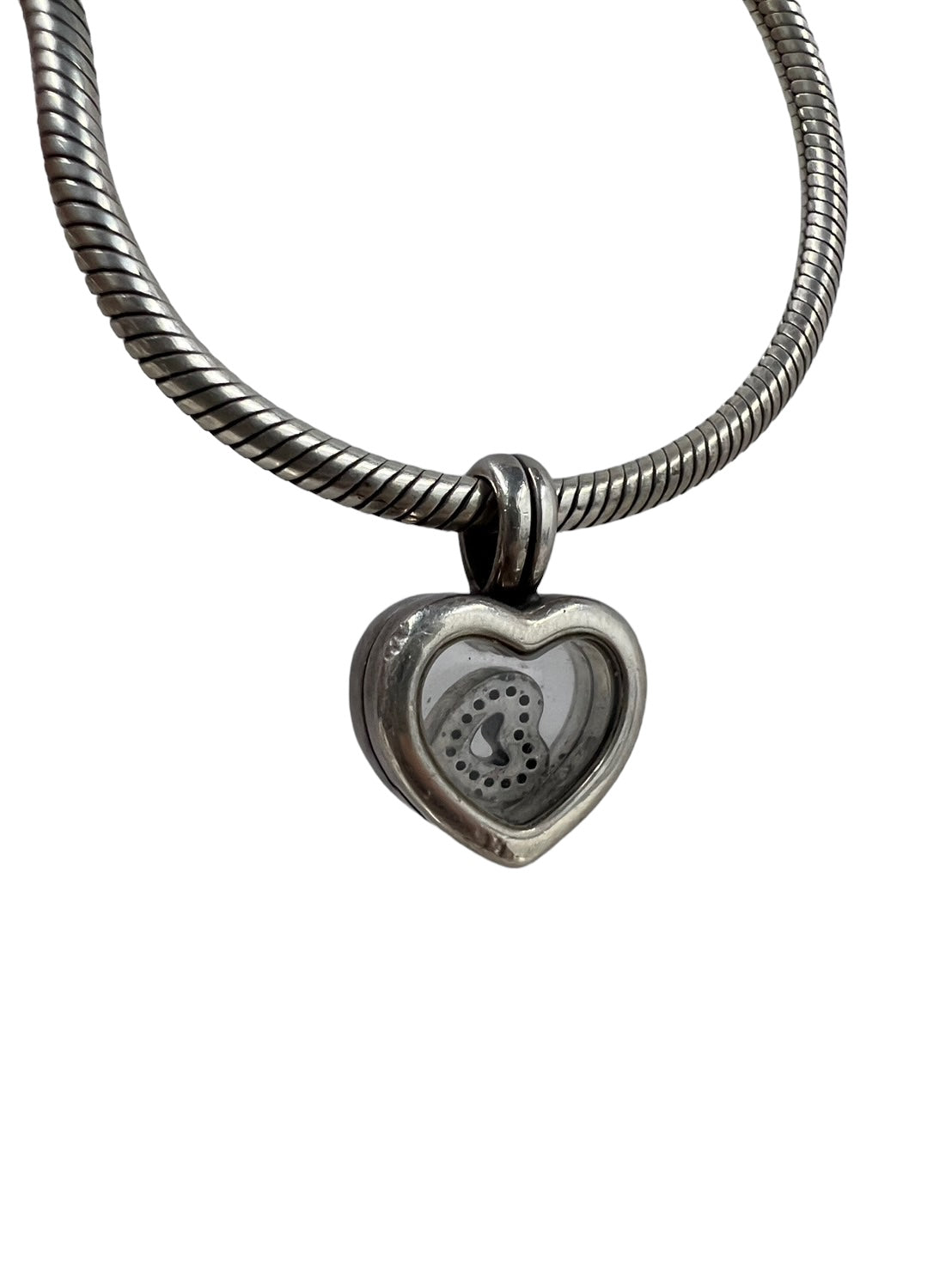 PANDORA Necklace Silver Heart