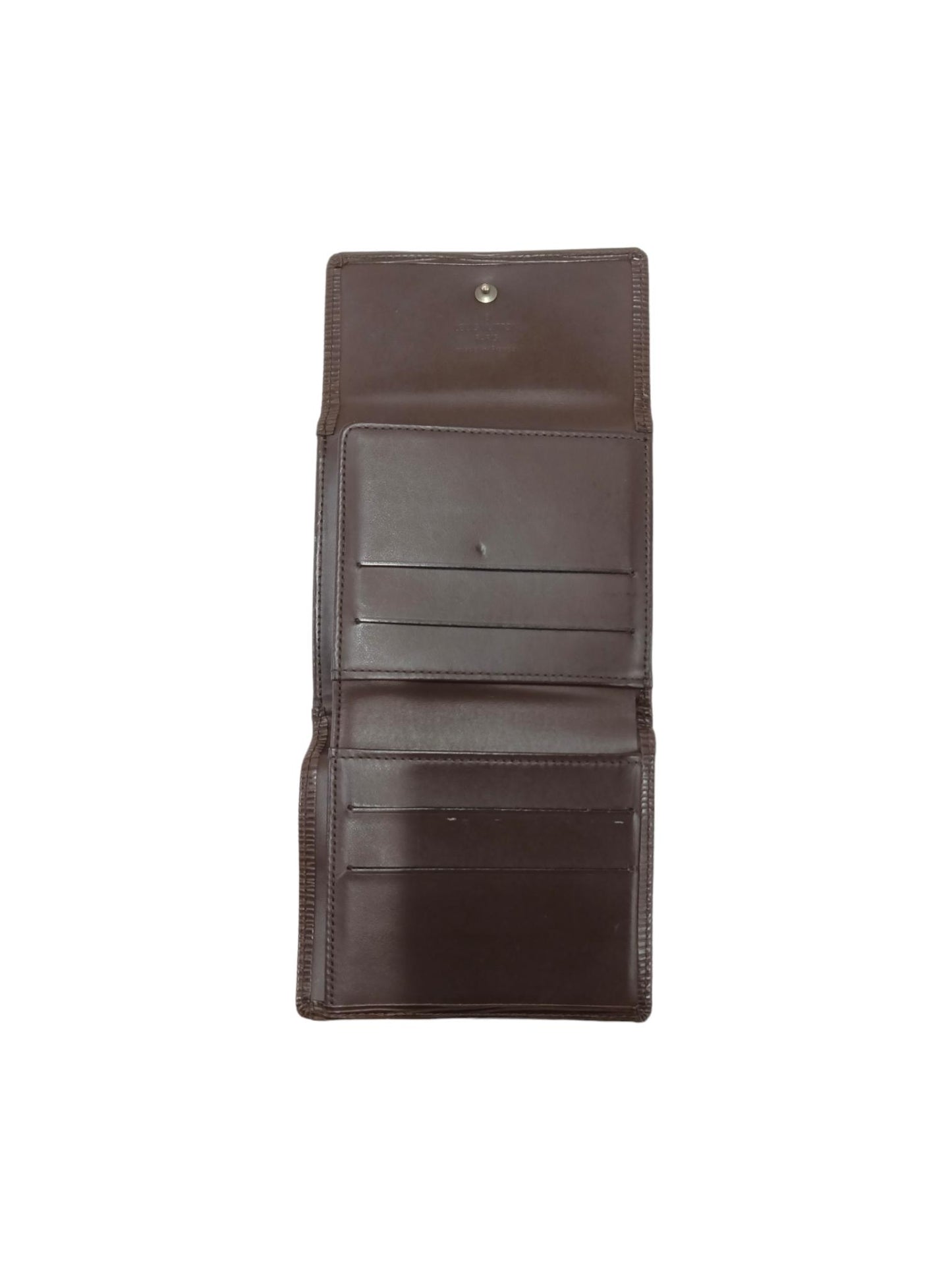 LOUIS VUITTON Wallet Epi M6363K Brown SP0091 Rank B