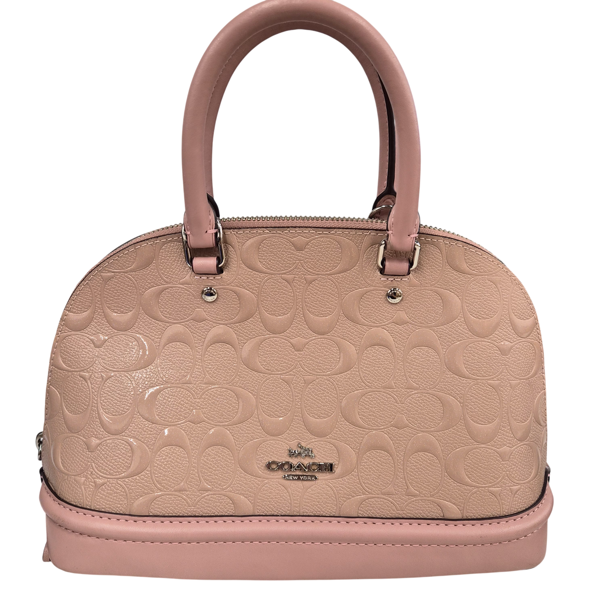 COACH 2WAY Bag F27597 Pink Rank(B) Tag Damage