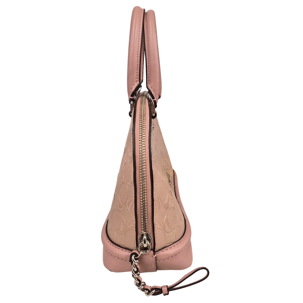 COACH 2WAY Bag F27597 Pink Rank(B) Tag Damage