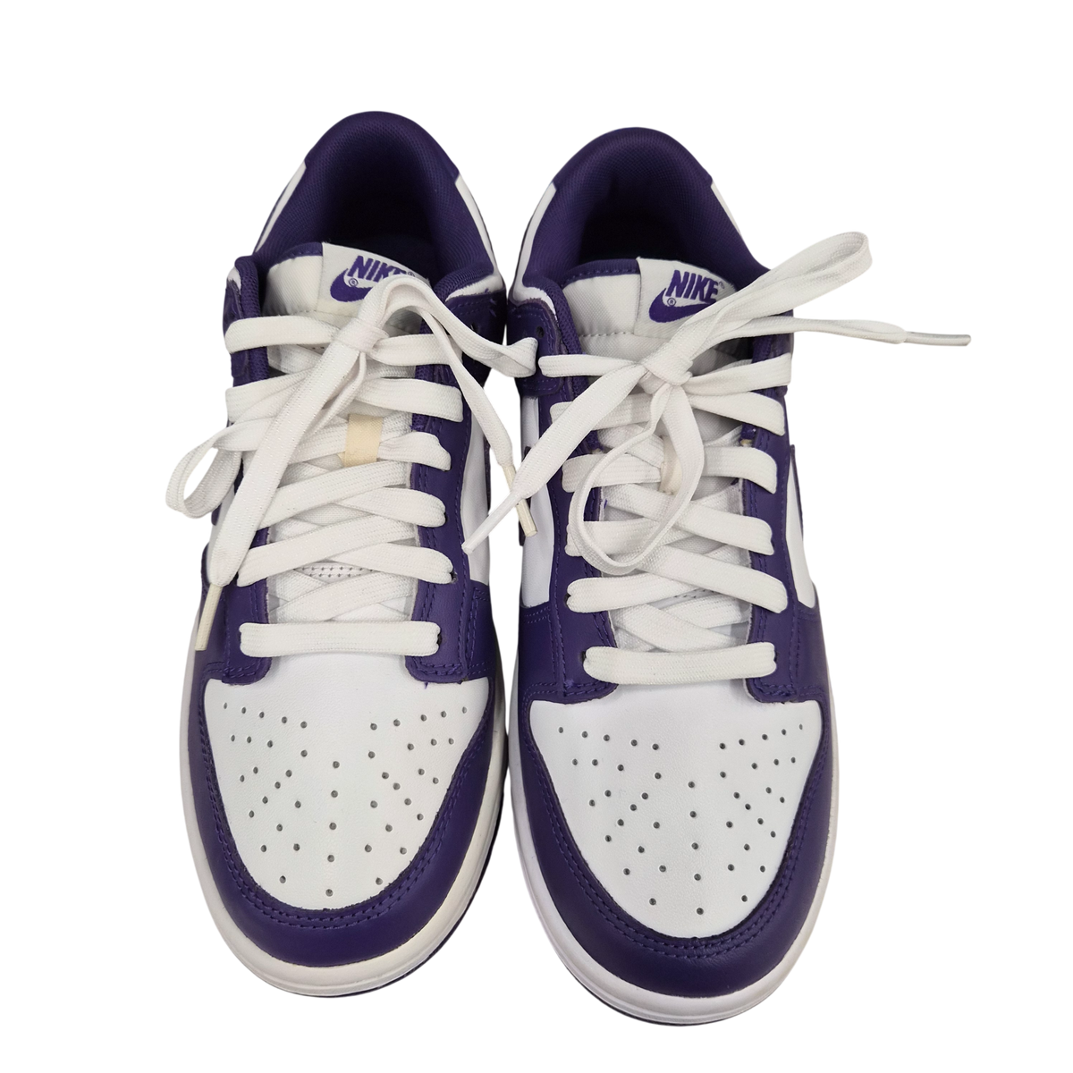 NIKE Sneaker SIZE 40.5 DD1391-104 Mens White/Purple Rank(AB)