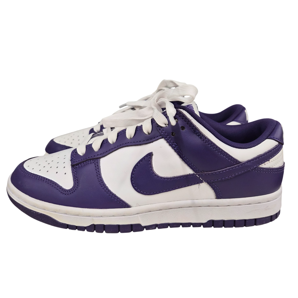 NIKE Sneaker SIZE 40.5 DD1391-104 Mens White/Purple Rank(AB)