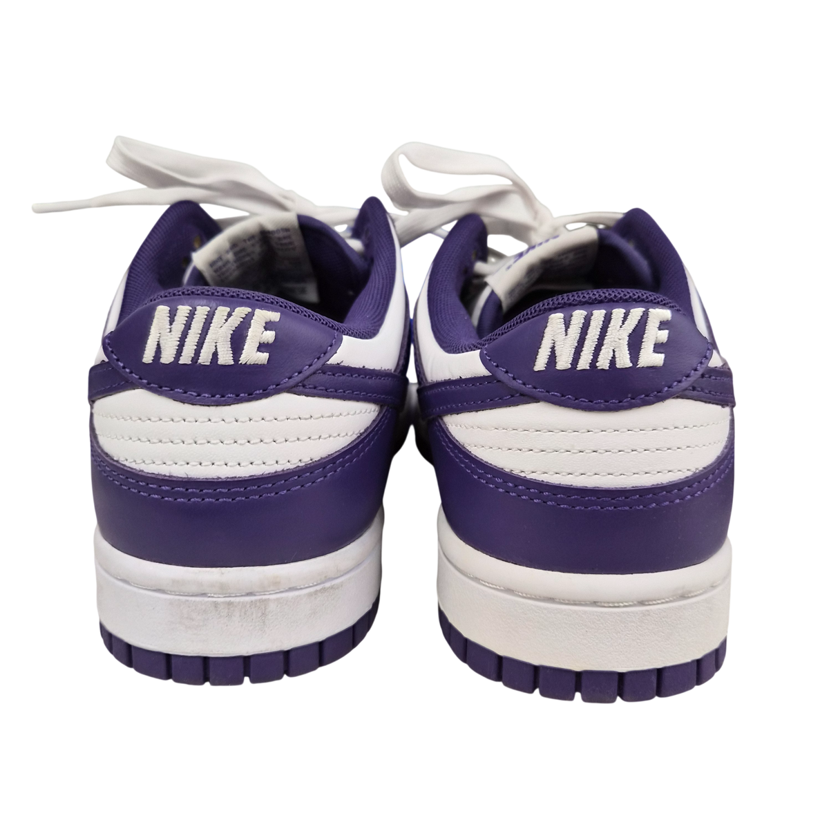 NIKE Sneaker SIZE 40.5 DD1391-104 Mens White/Purple Rank(AB)
